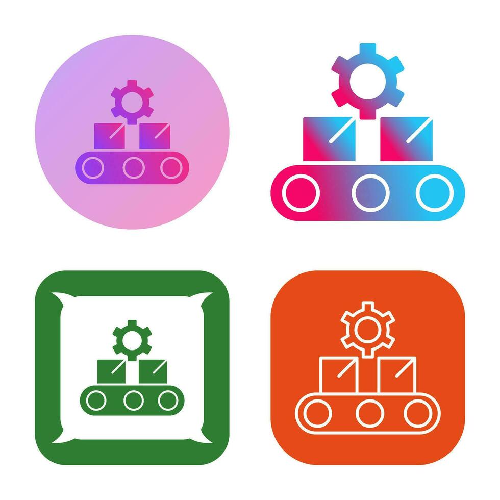 Conveyor Belt Vector Icon