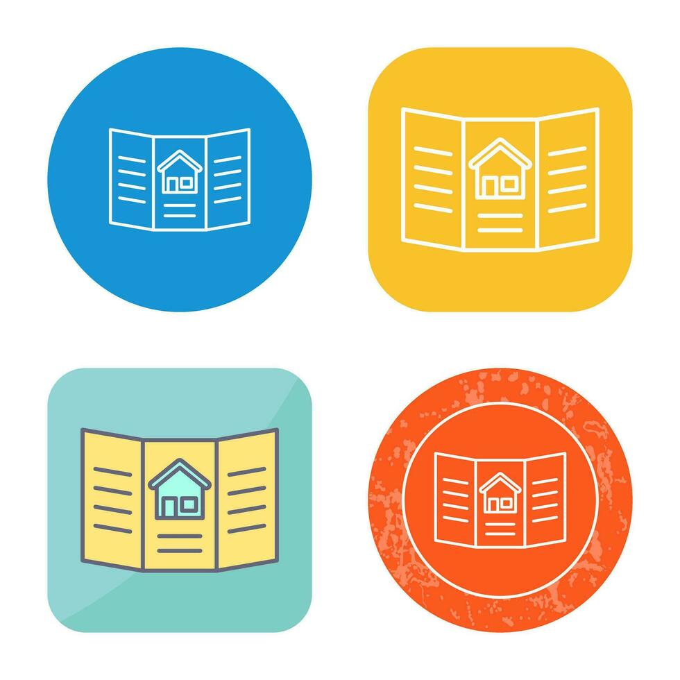 Brochure Vector Icon