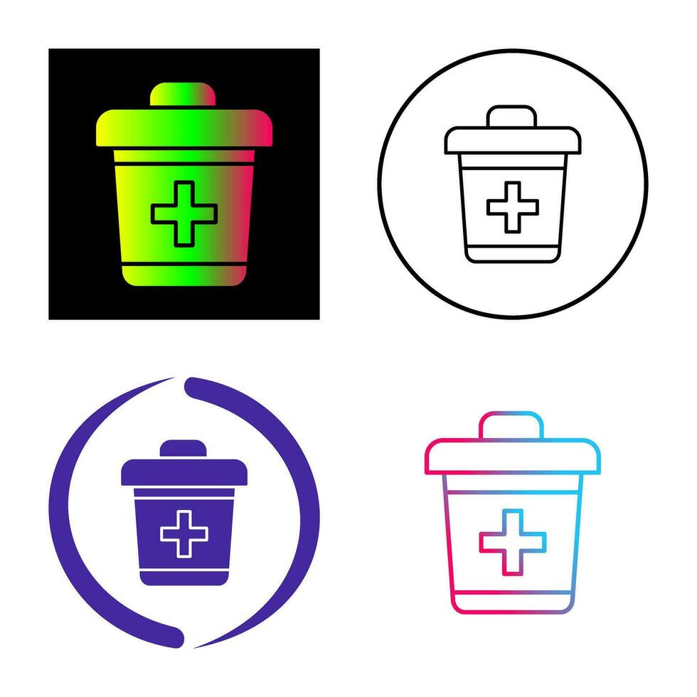 Dustbin Vector Icon