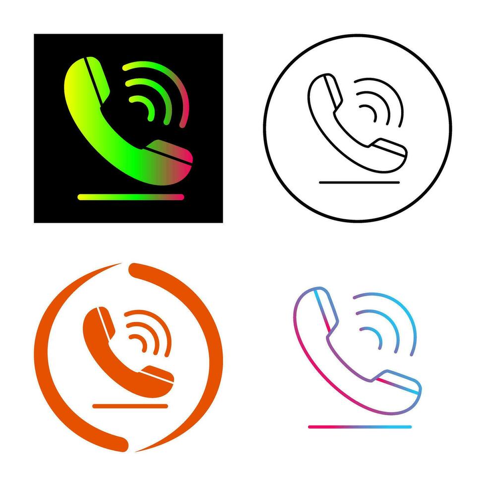 Phone Call Vector Icon