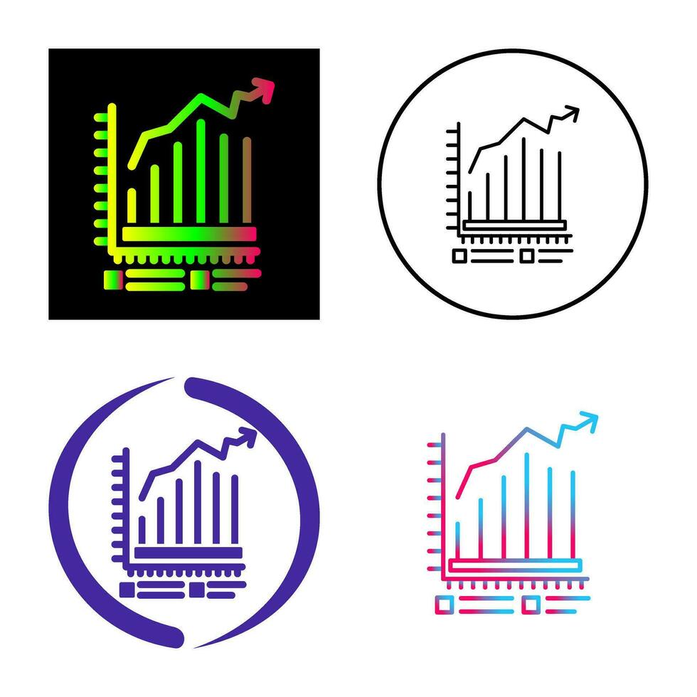 Bar Chart Vector Icon