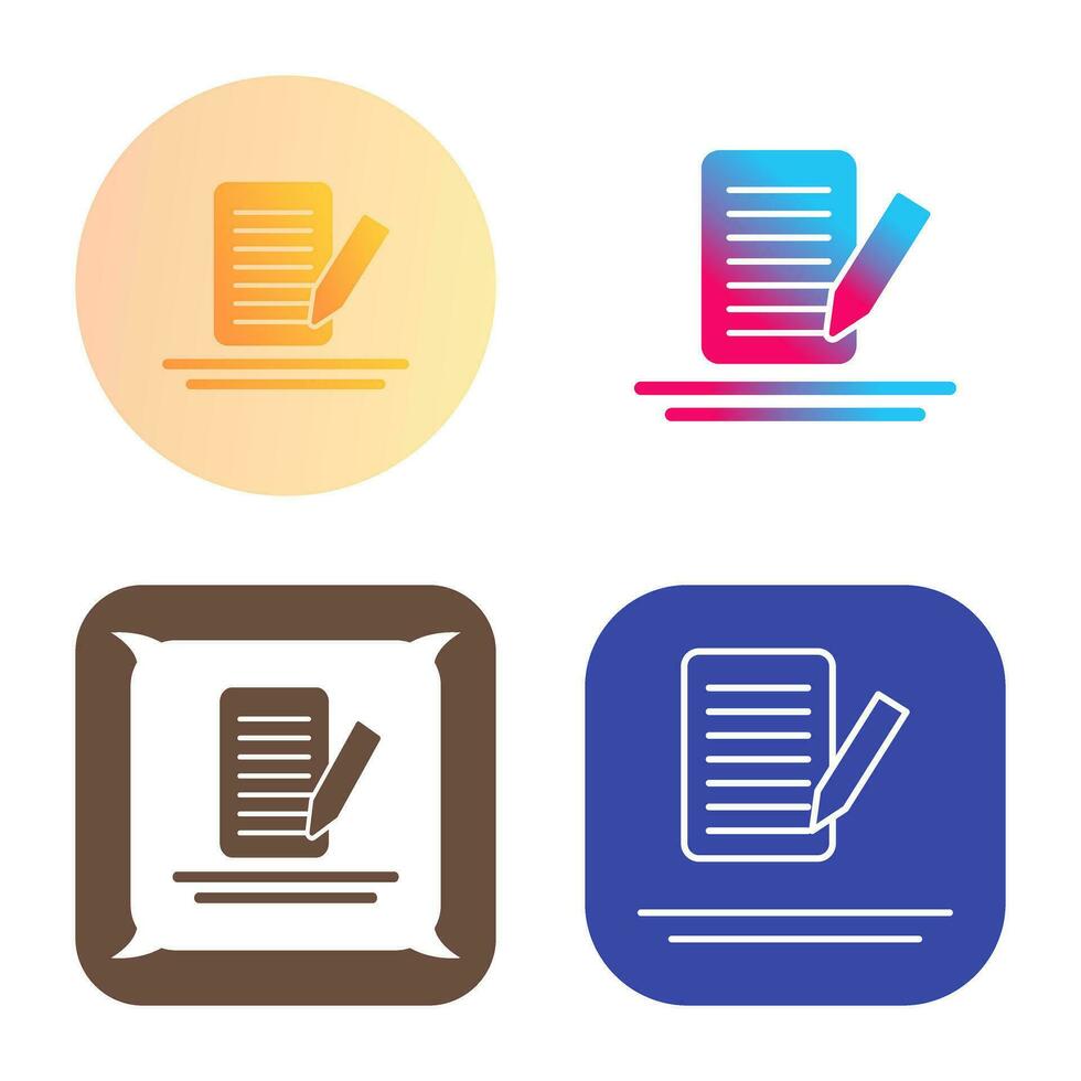 Edit Vector Icon