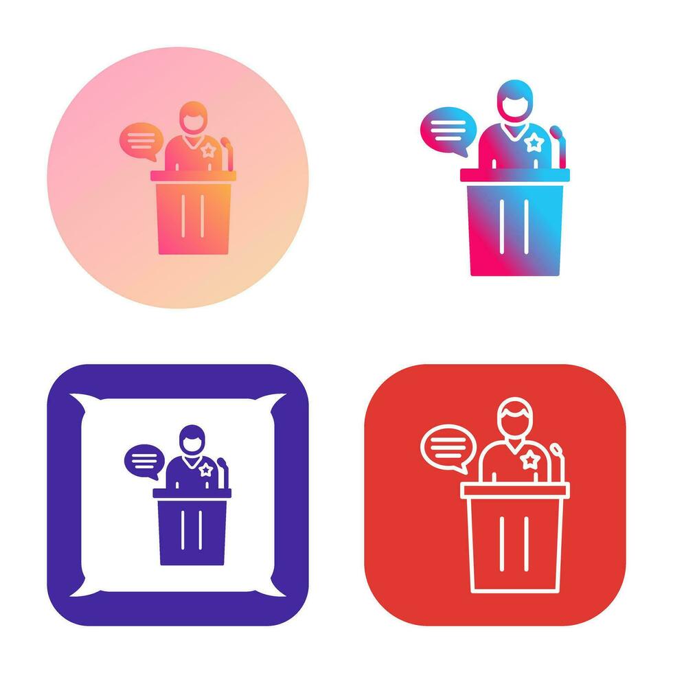 Debate Vector Icon