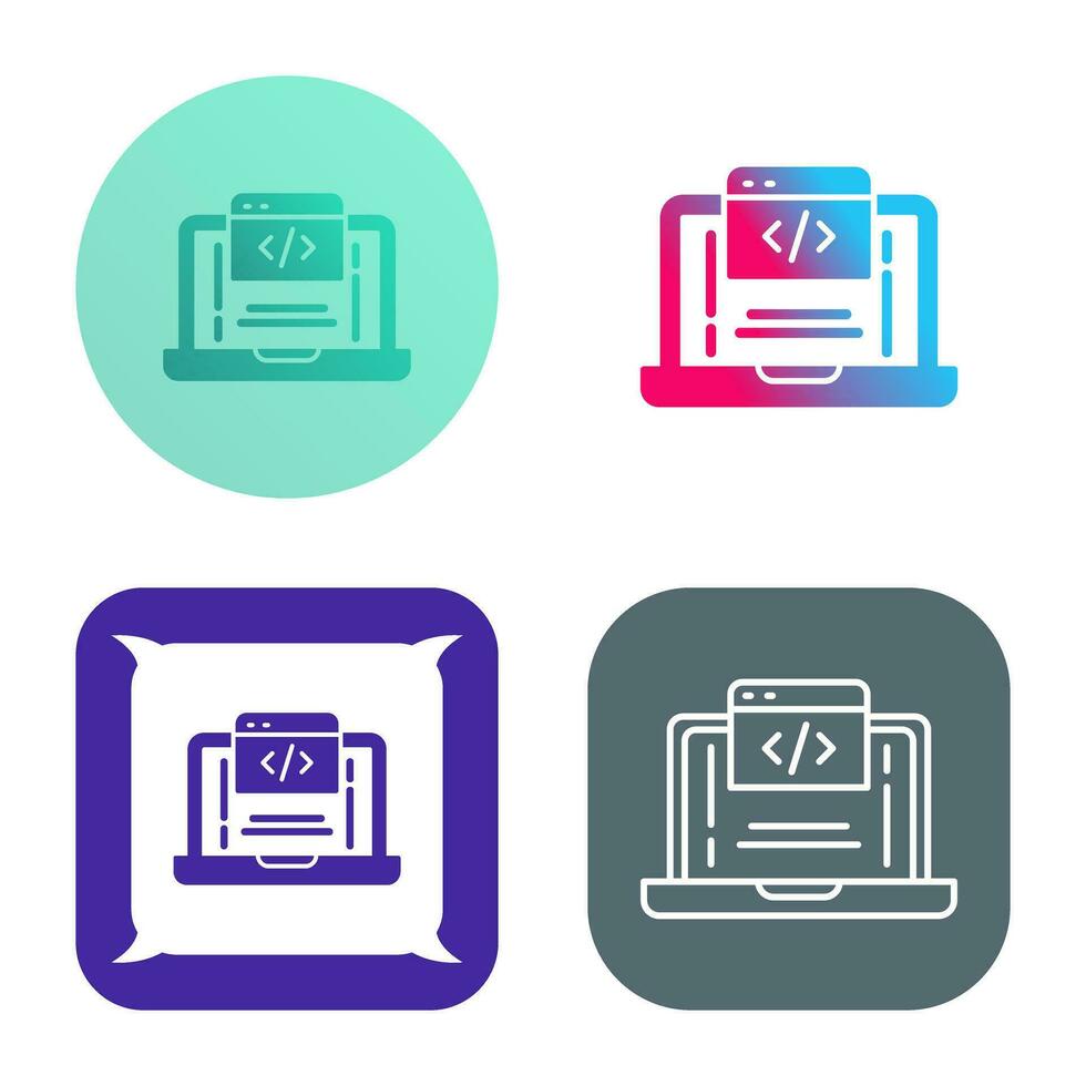 Coding Vector Icon