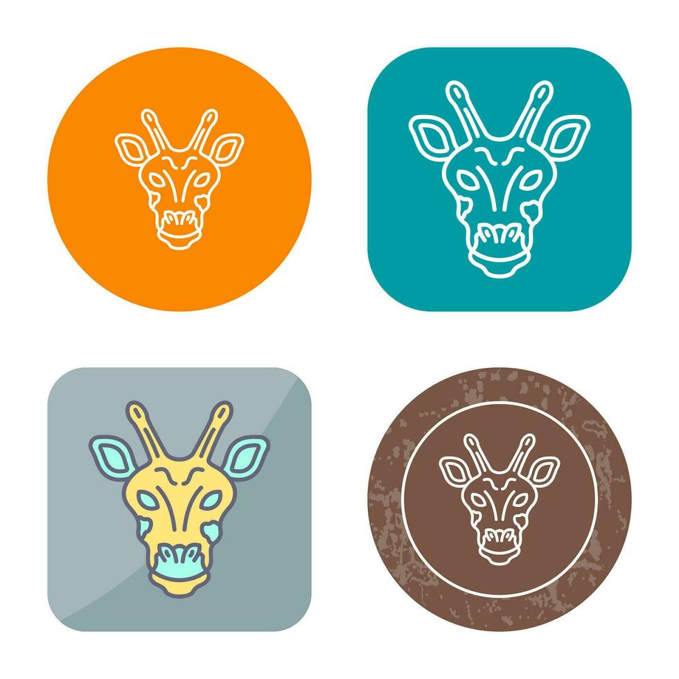 Giraffe Vector Icon