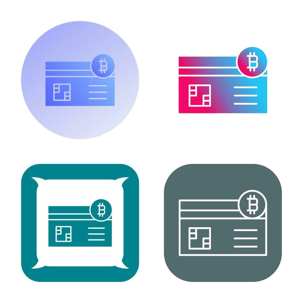 Credit Card Vector Icon