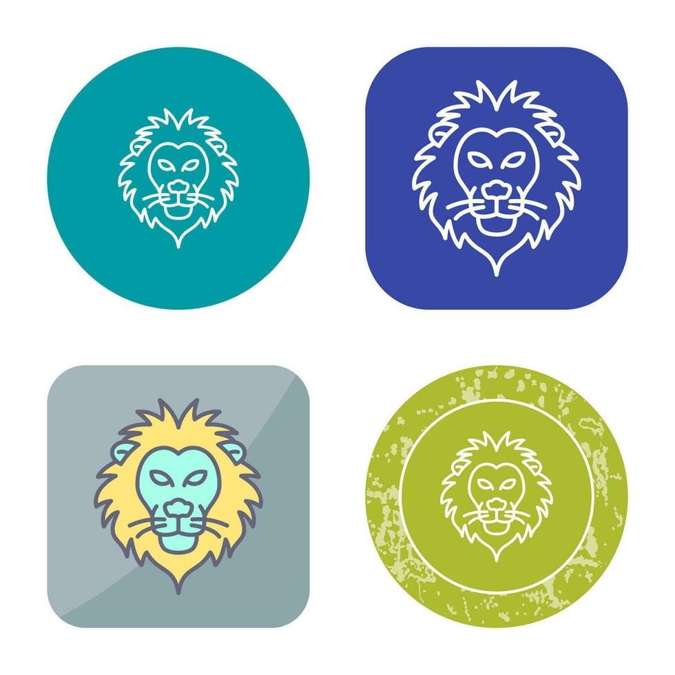 Lion Vector Icon