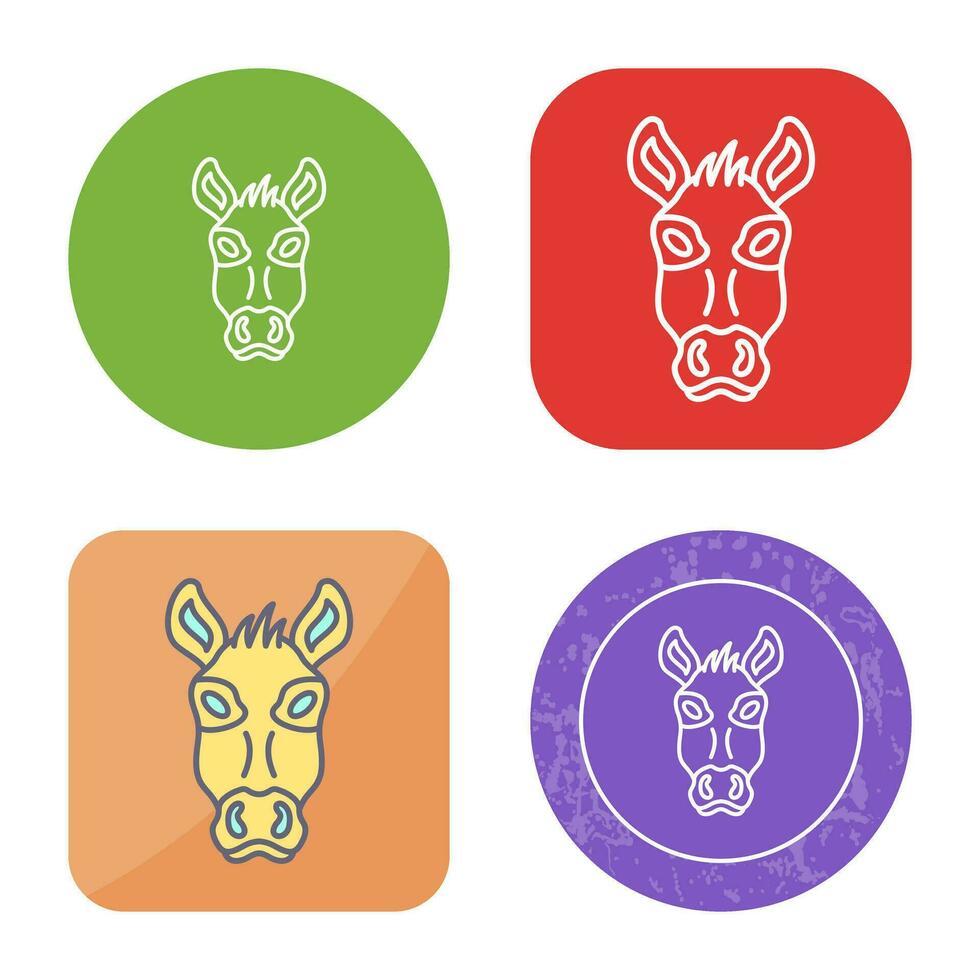 Donkey Vector Icon