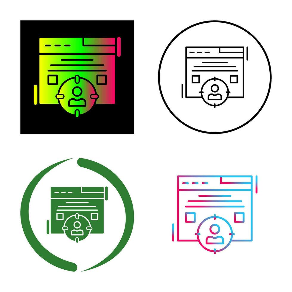 Target Audience Vector Icon