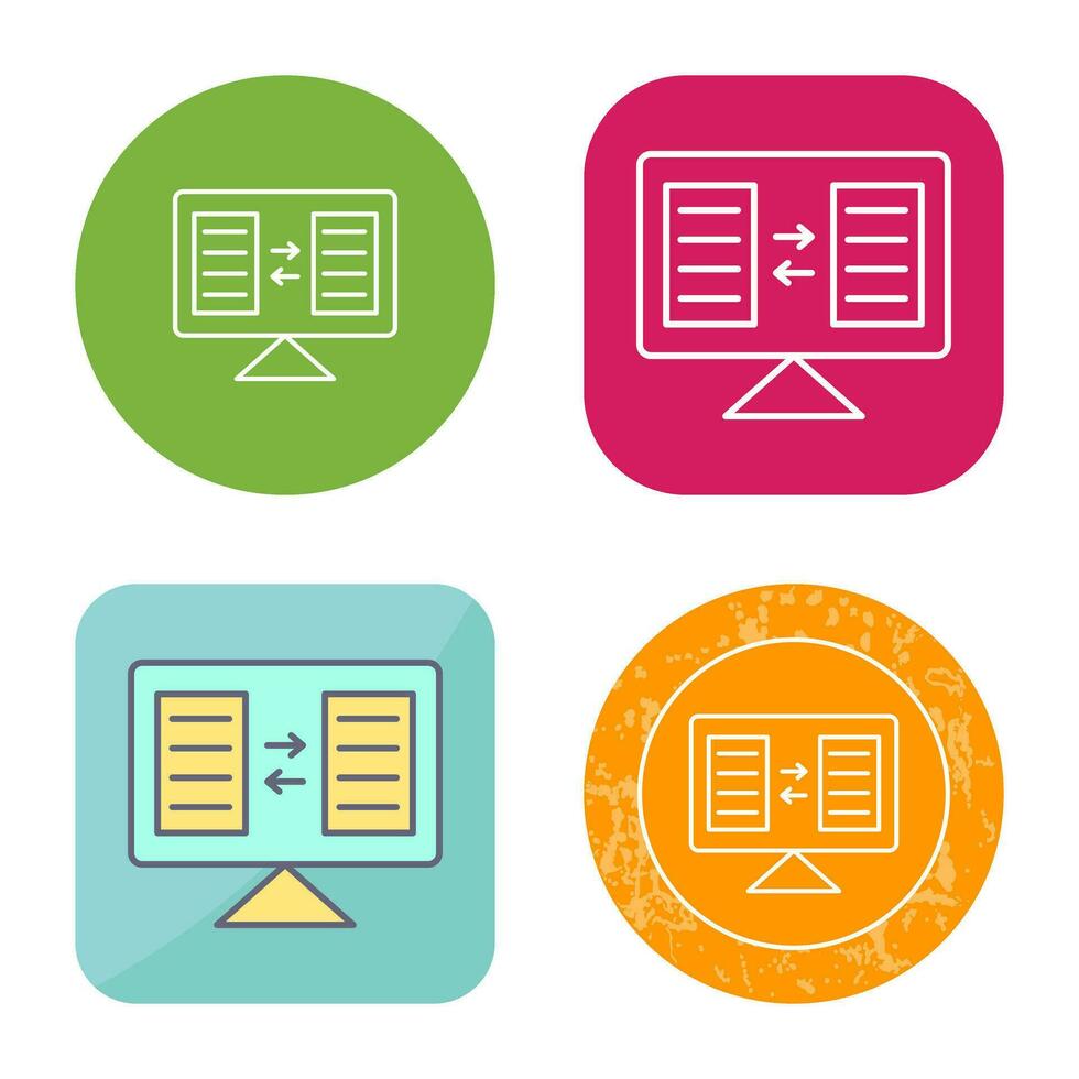 File Sharing Vector Icon