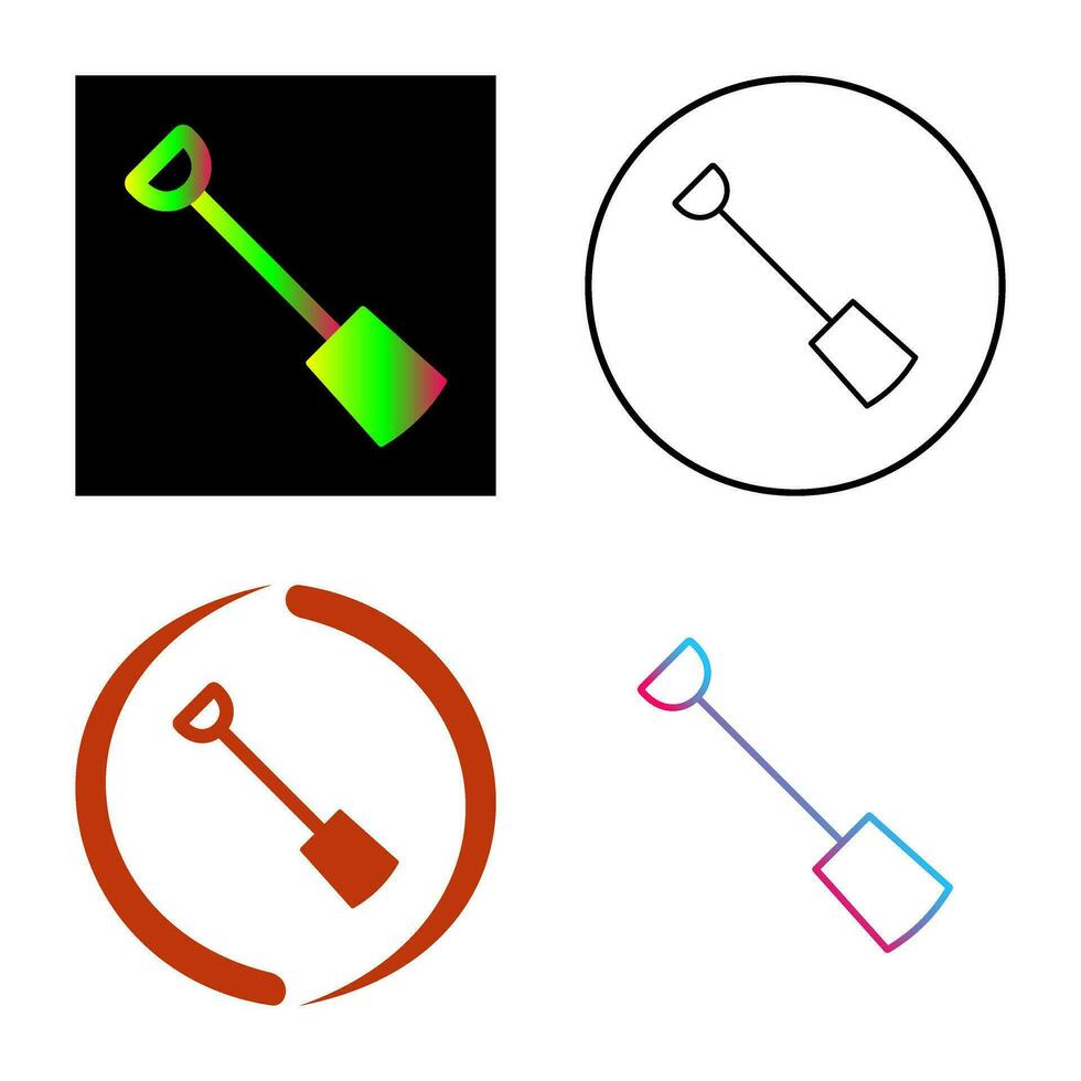 Hand Shovel Vector Icon