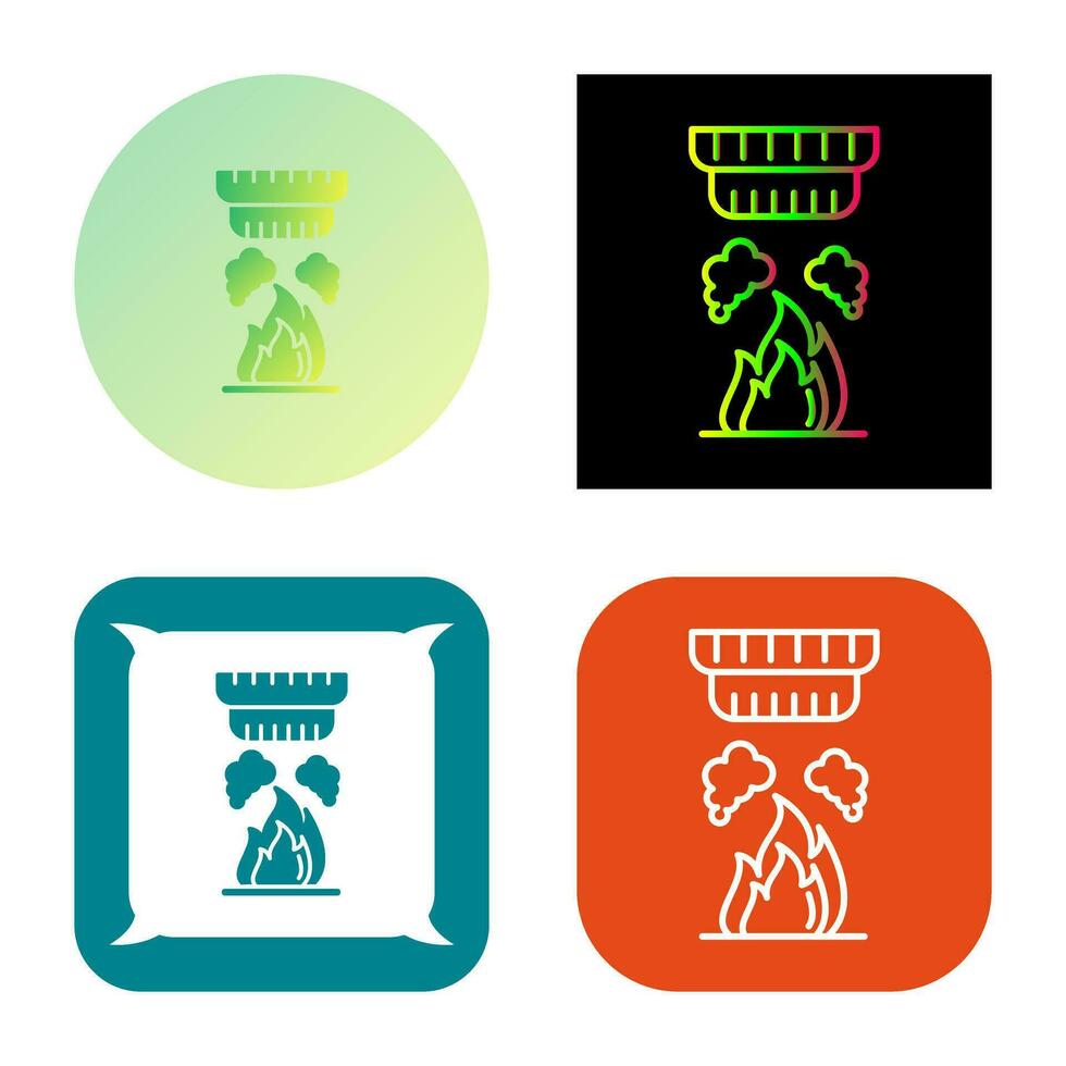 Smoke Detector Vector Icon
