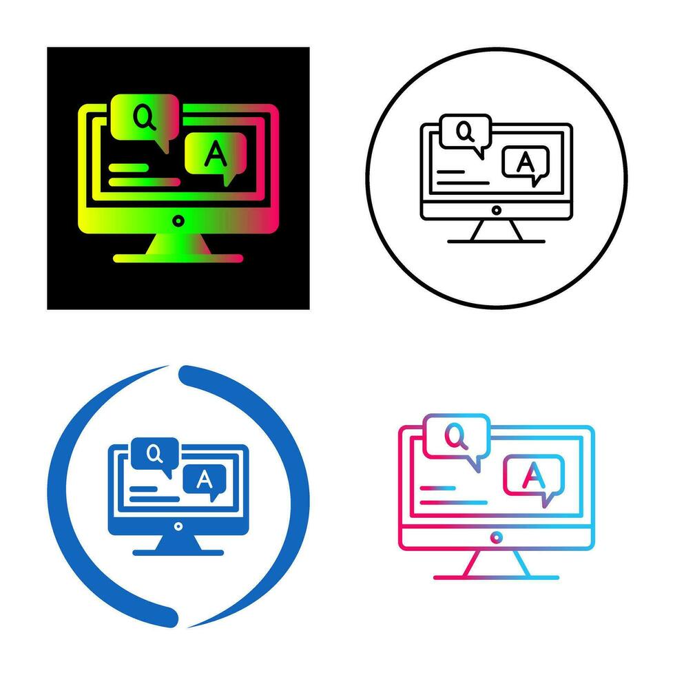 Faq Vector Icon