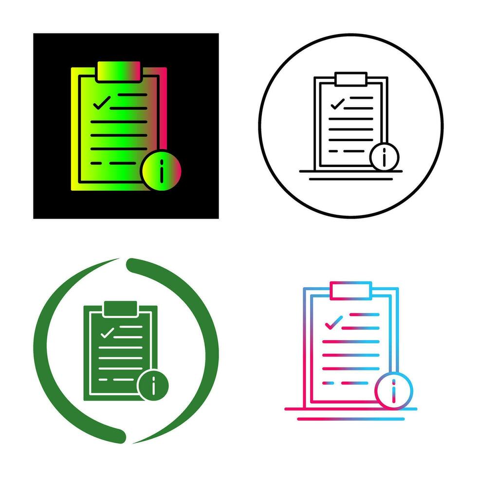 Info Vector Icon