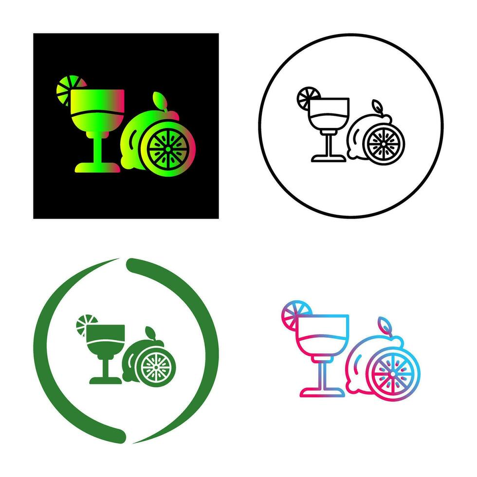 Lime Juice Vector Icon