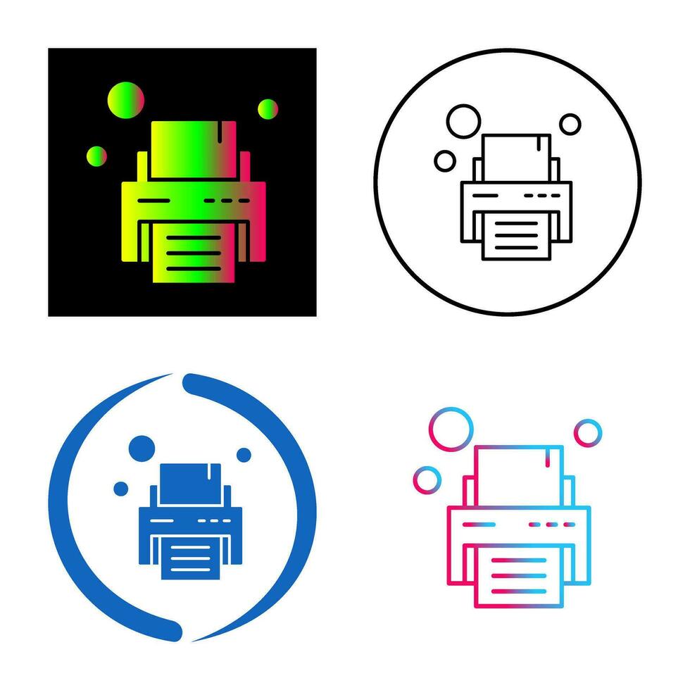 Printer Vector Icon