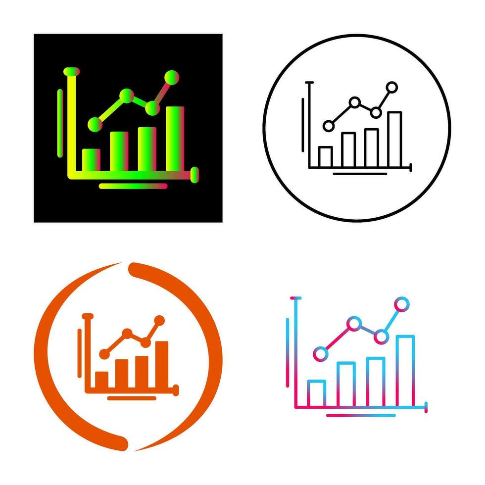 Bar Chart Vector Icon