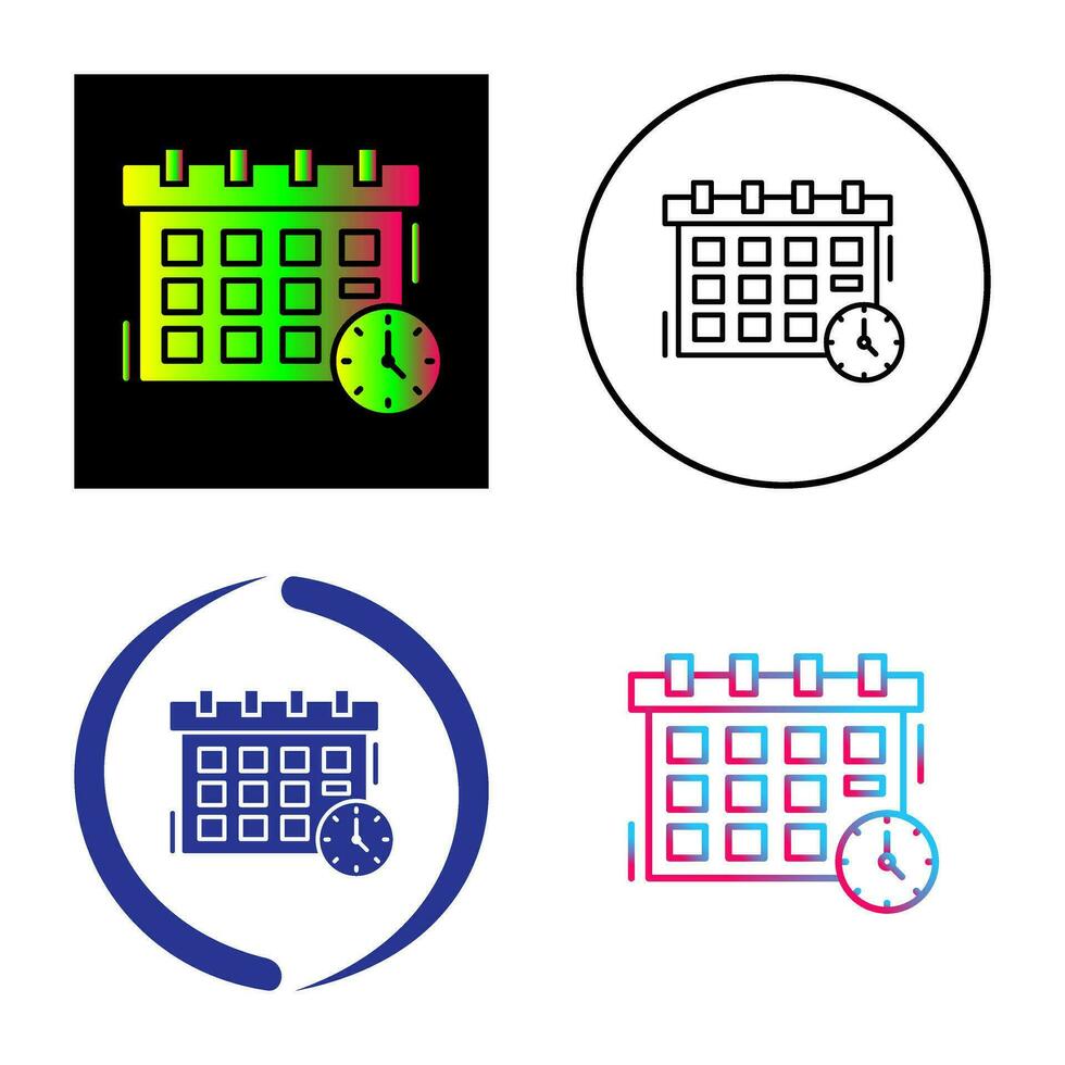 Deadline Vector Icon