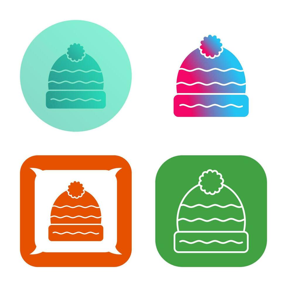 Winter Hat Vector Icon