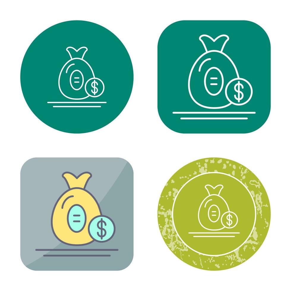 Money Bag Vector Icon