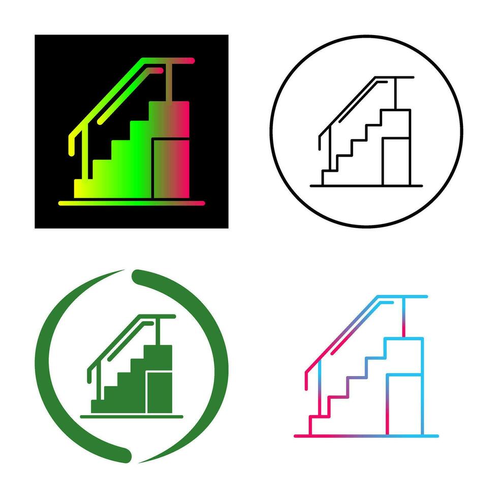 Stairs Vector Icon
