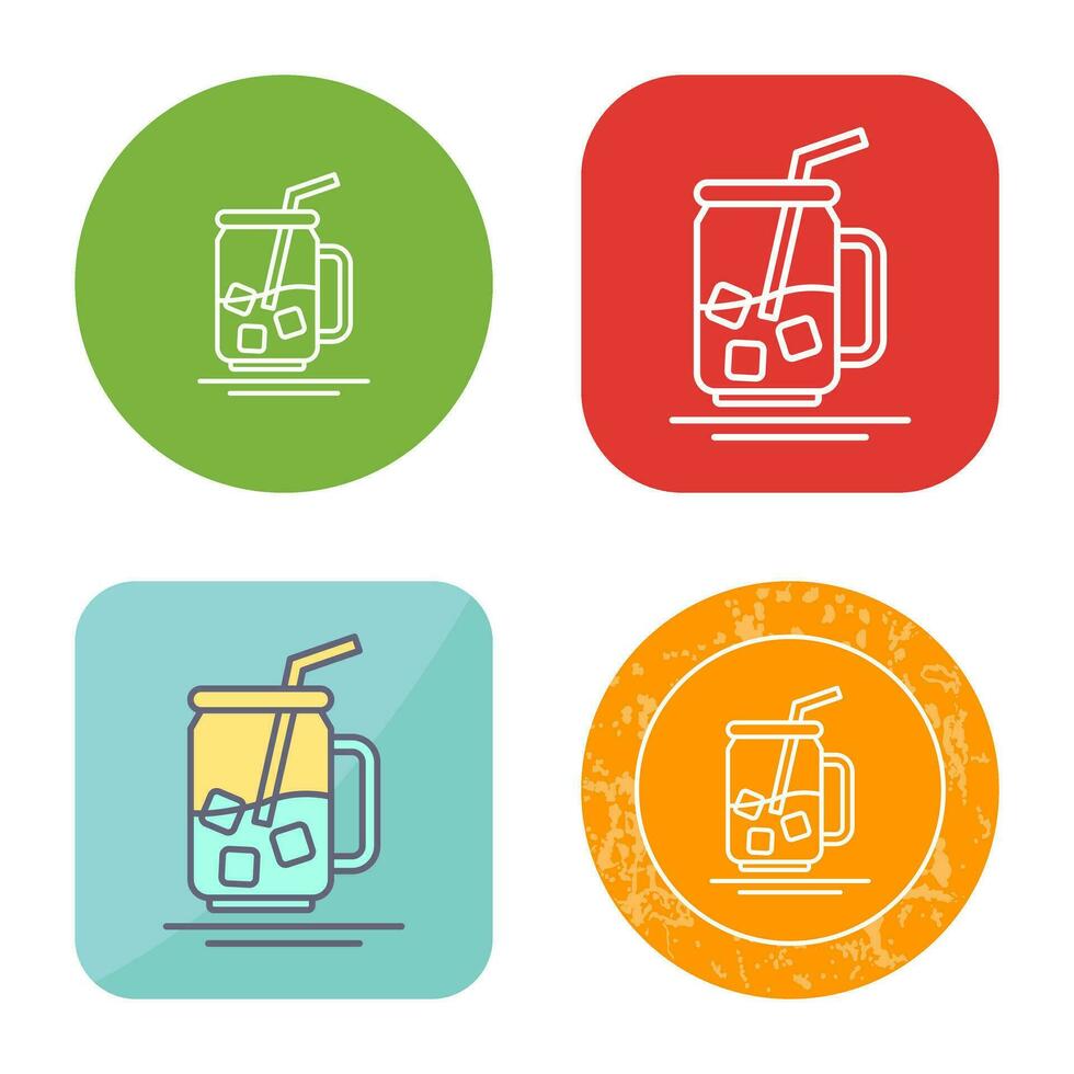 Iced Tea Vector Icon
