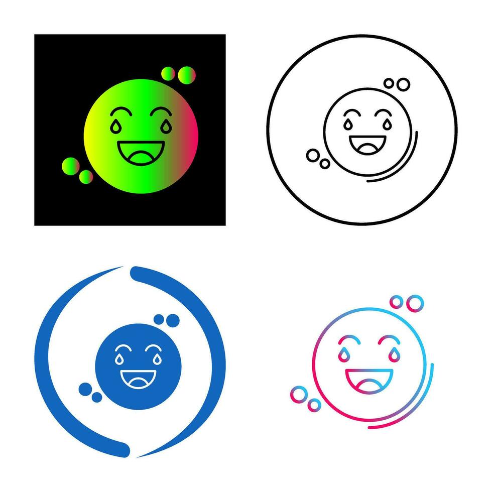 Loughing Vector Icon