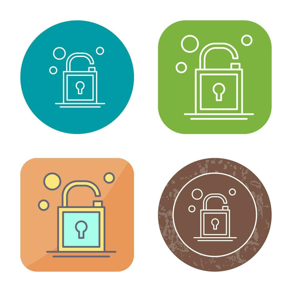Open Lock Vector Icon