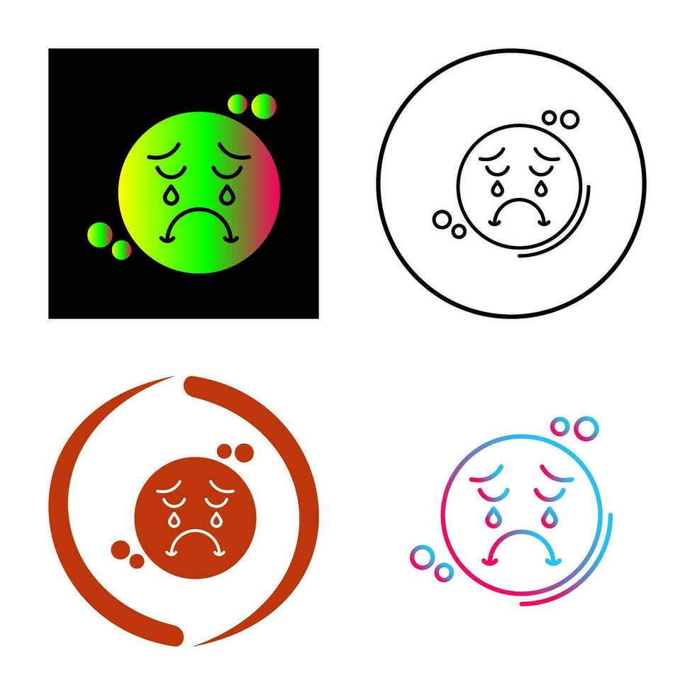 Unhappy Vector Icon