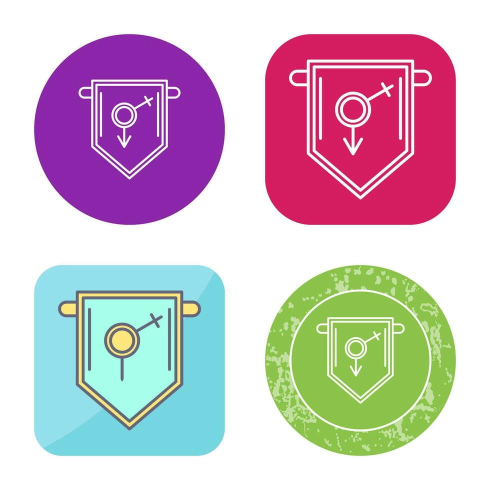 College Fraternity Vector Icon