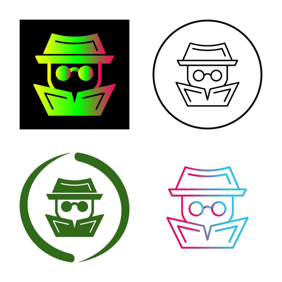 Hacker Vector Icon
