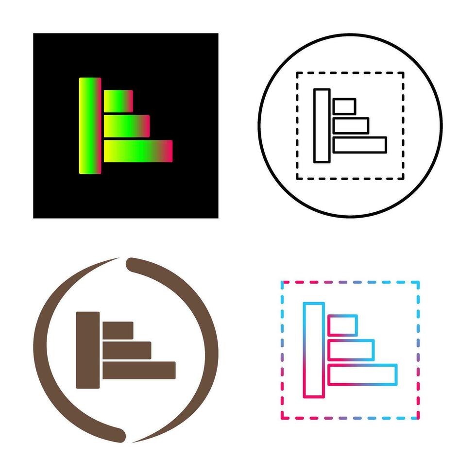 Object Alignment Vector Icon