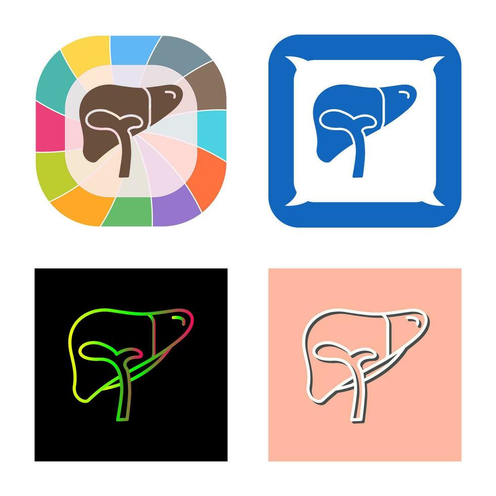 Liver Vector Icon