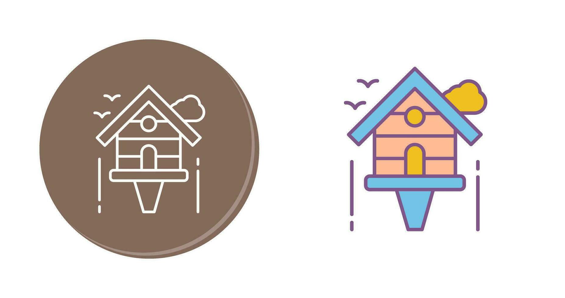 Birdhouse Vector Icon