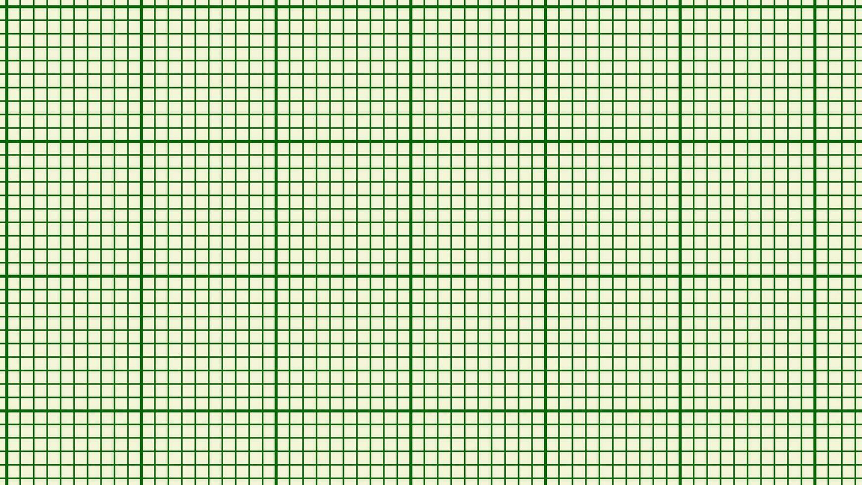 green graph paper texture background vector