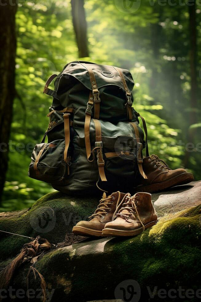 Hiking Gear Stock Photos, Images and Backgrounds for Free Download