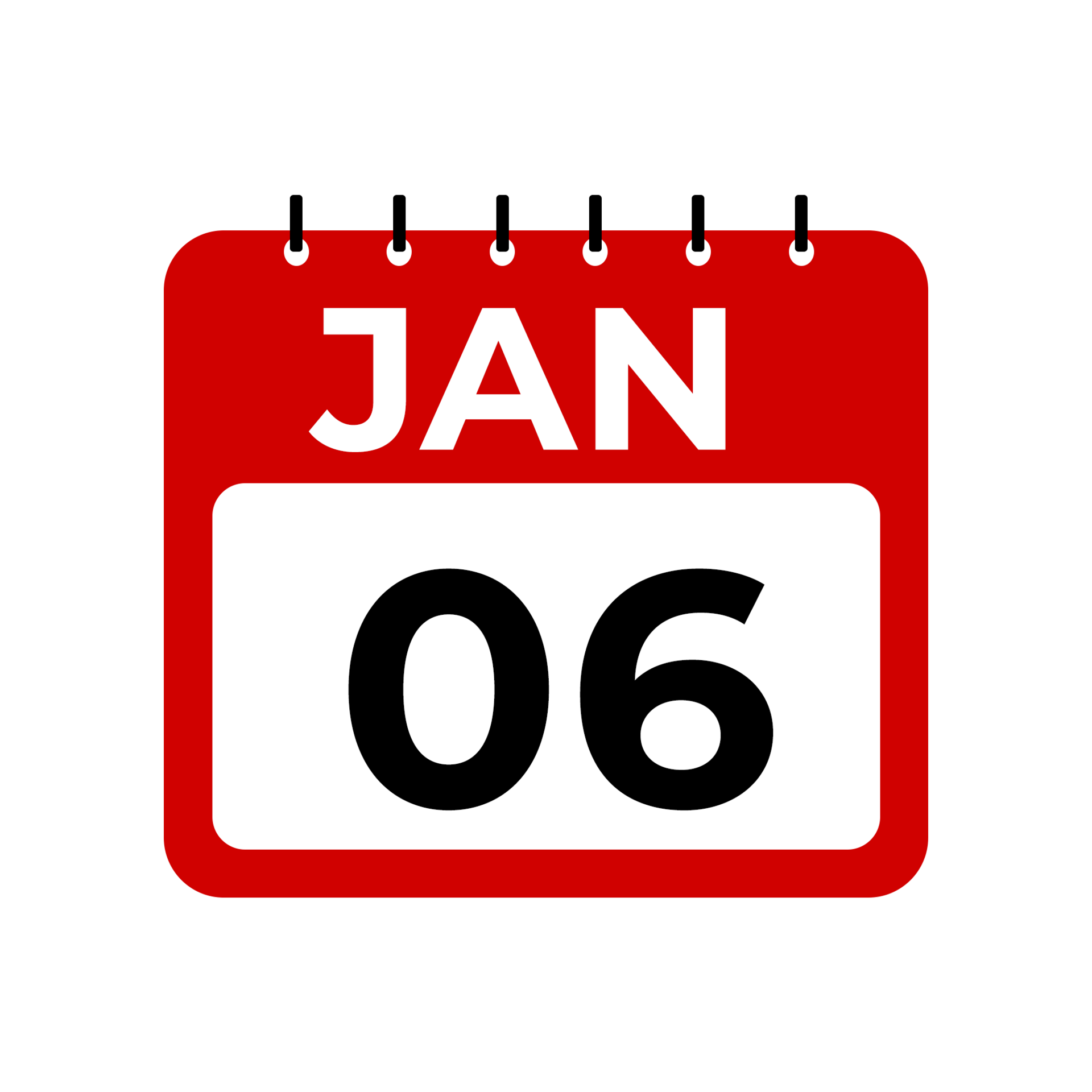 January 6 Calendar Reminder 34594721 PNG january-6-calendar-reminder-34594721-png