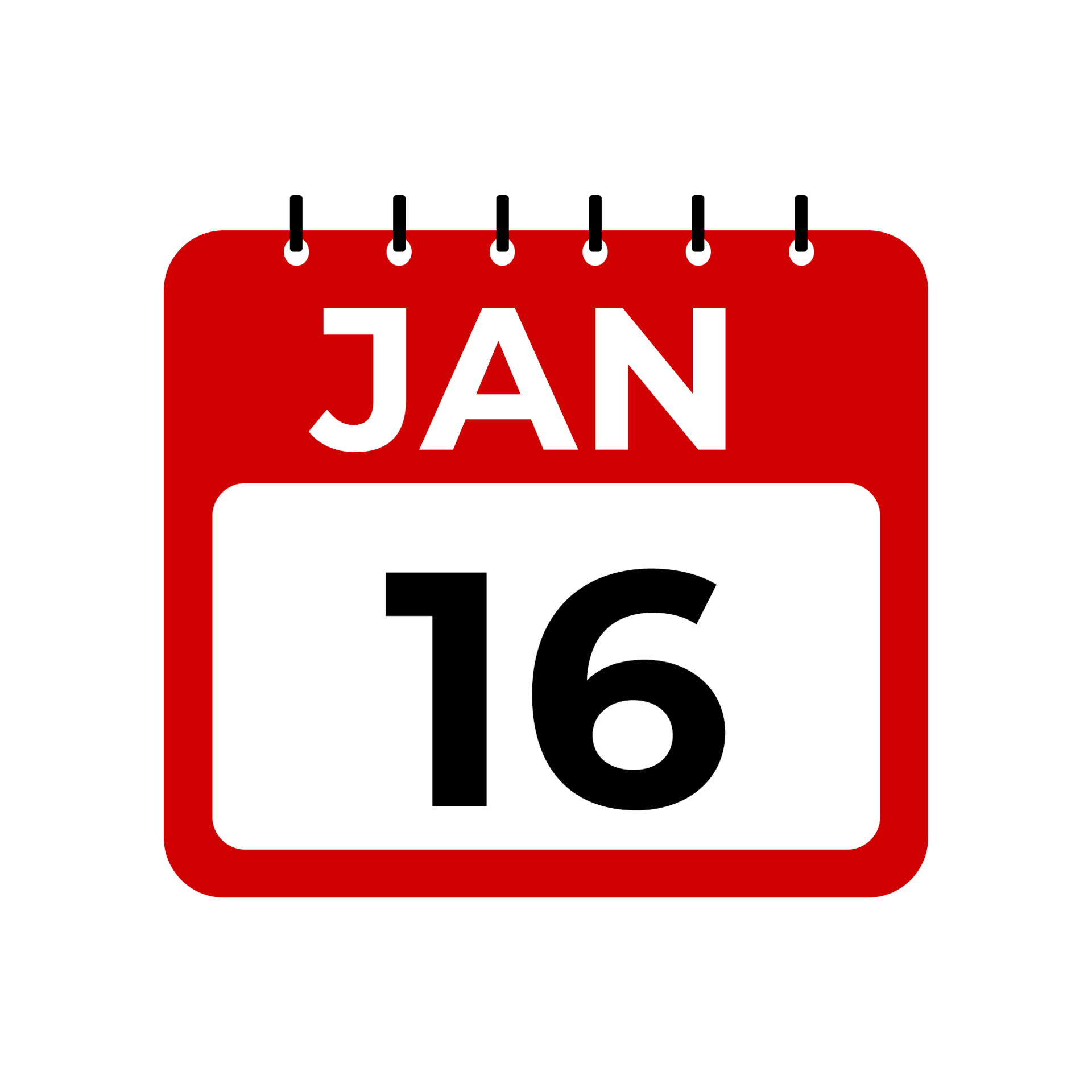 January 16 Calendar Reminder 34594731 PNG january-16-calendar-reminder-34594731-png