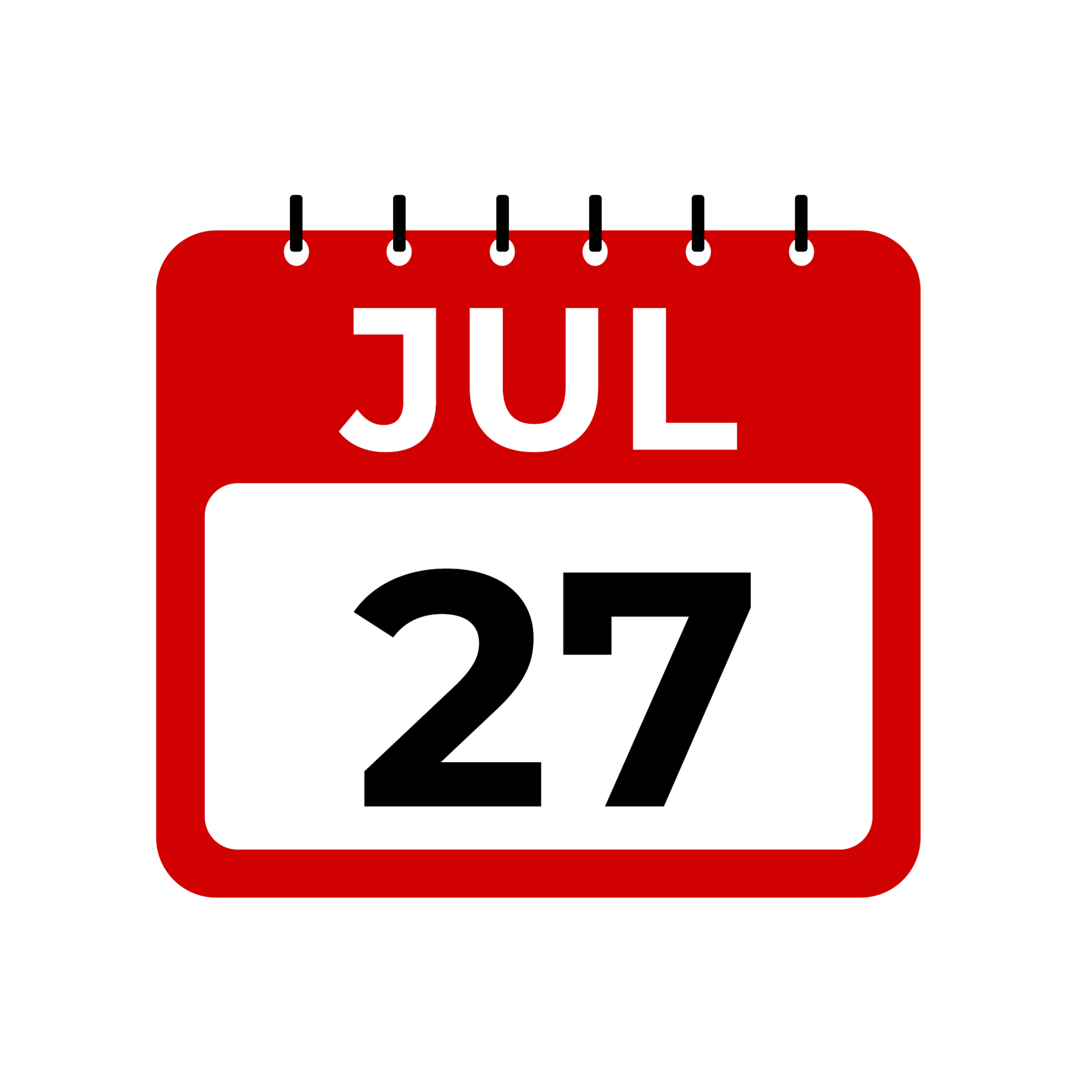 july 27 calendar reminder july 27 daily calendar icon template july 27 calendar reminder july 27 daily calendar icon template