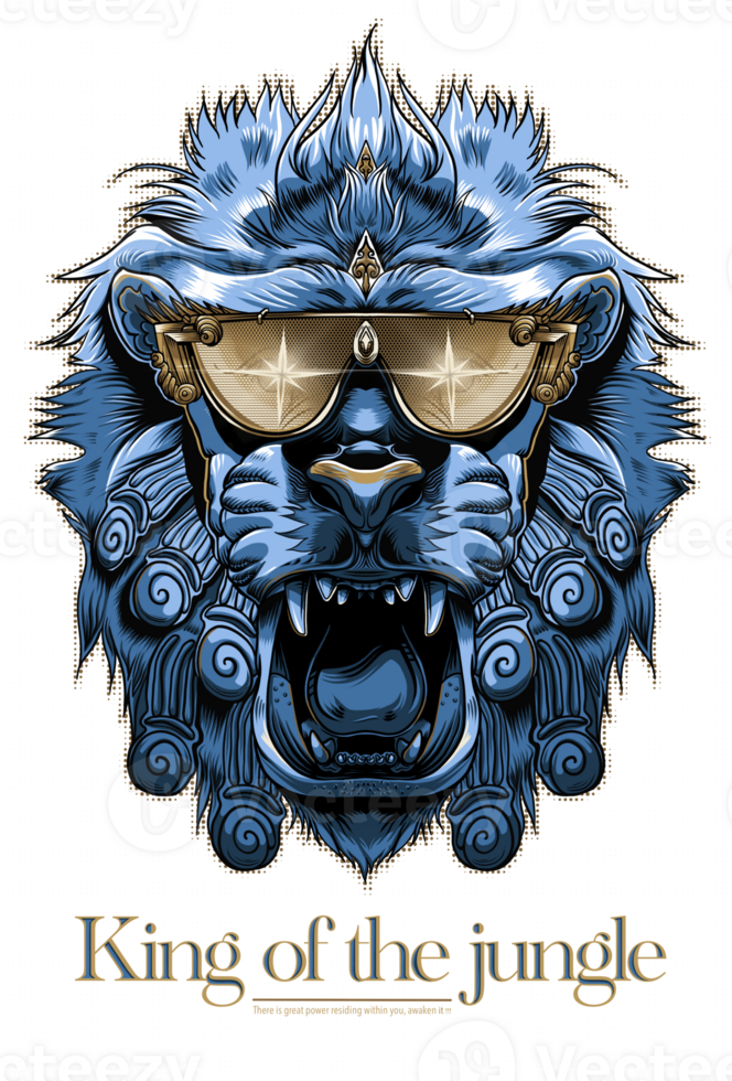 the king of the jungle png