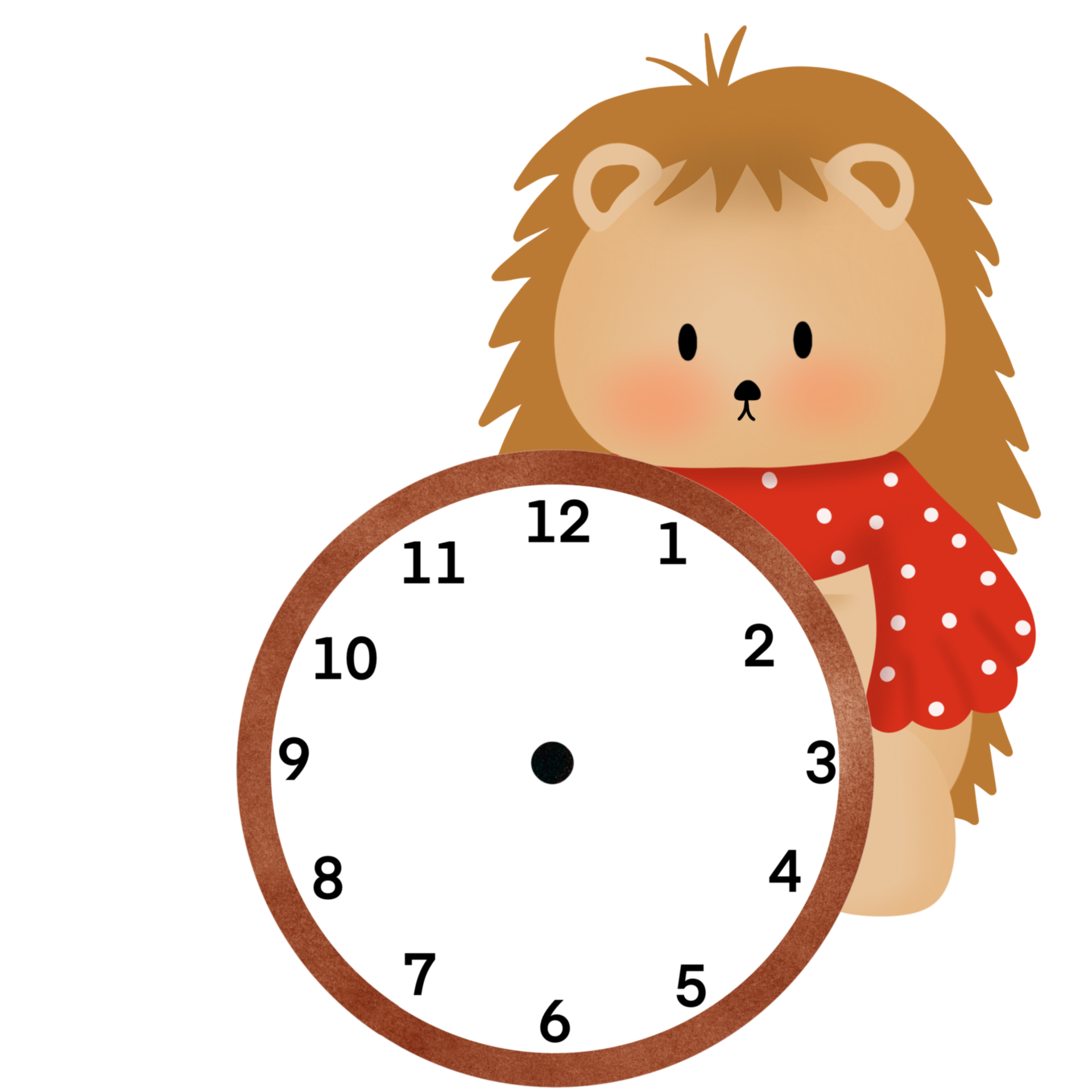 The clock has no hands. 34597476 PNG