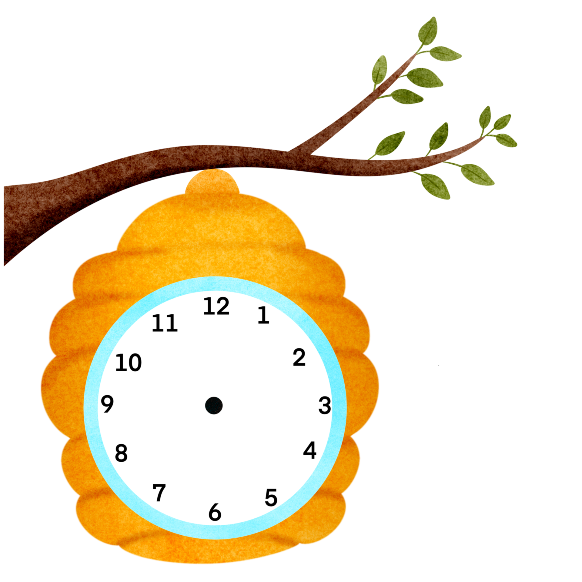 The clock has no hands. 34597488 PNG
