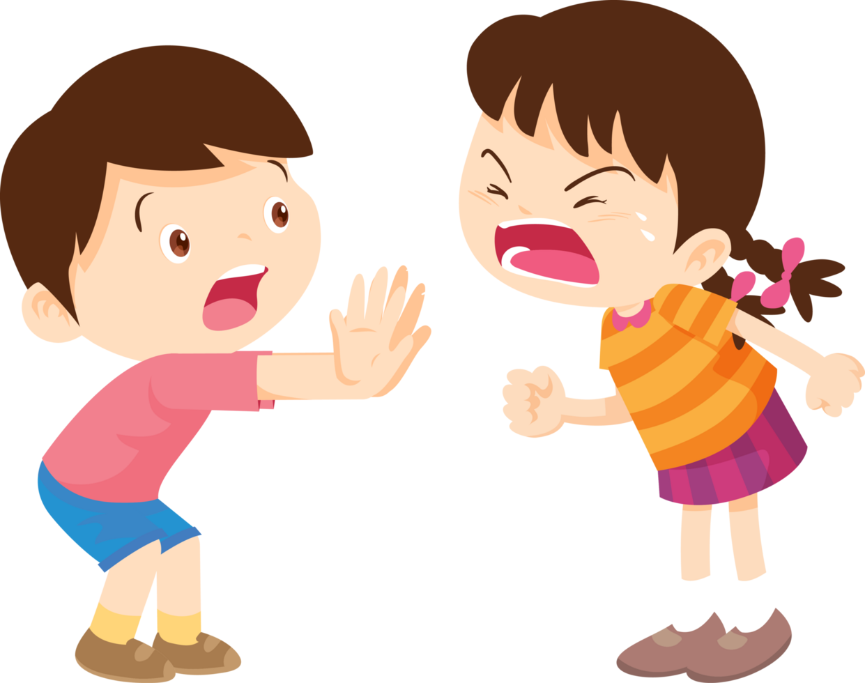 expressing anger and emotion angry cartoon character png