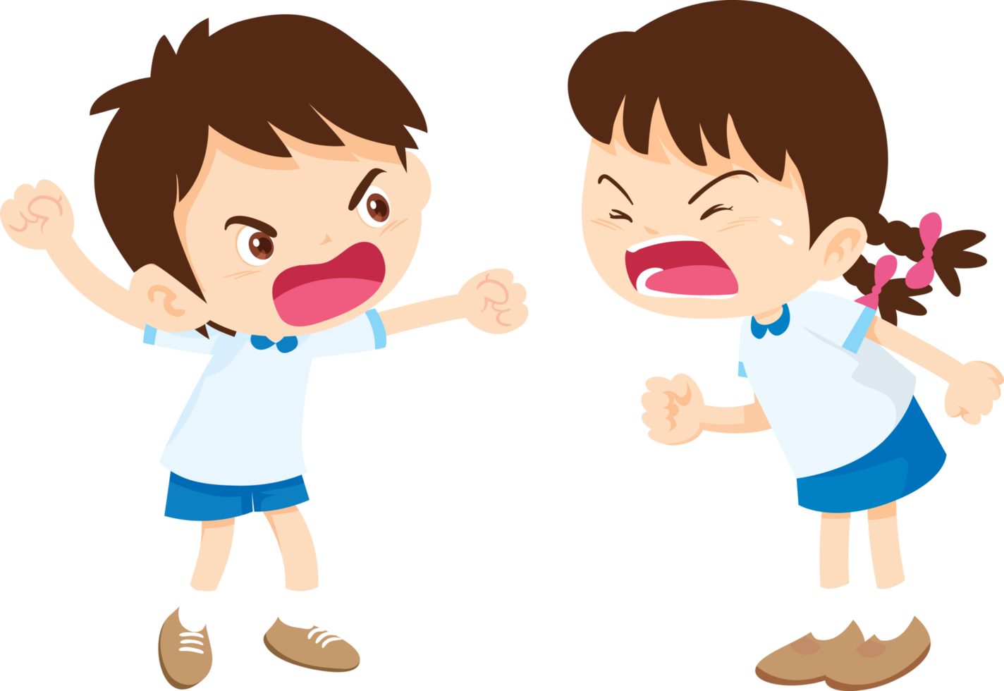 expressing anger and emotion angry cartoon character png