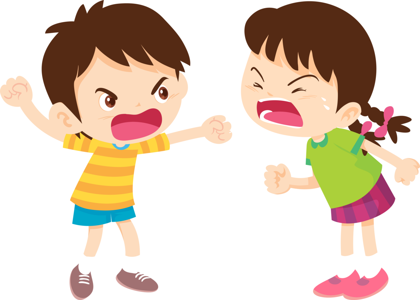 expressing anger and emotion angry cartoon character png
