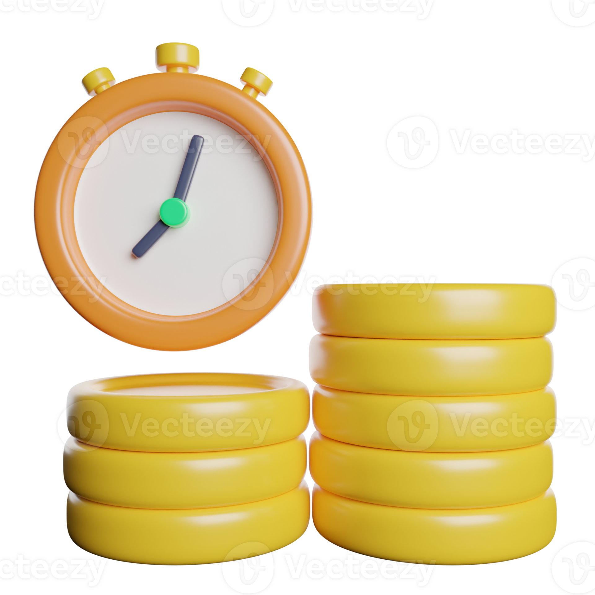 Time Is Money Clock 34597714 PNG