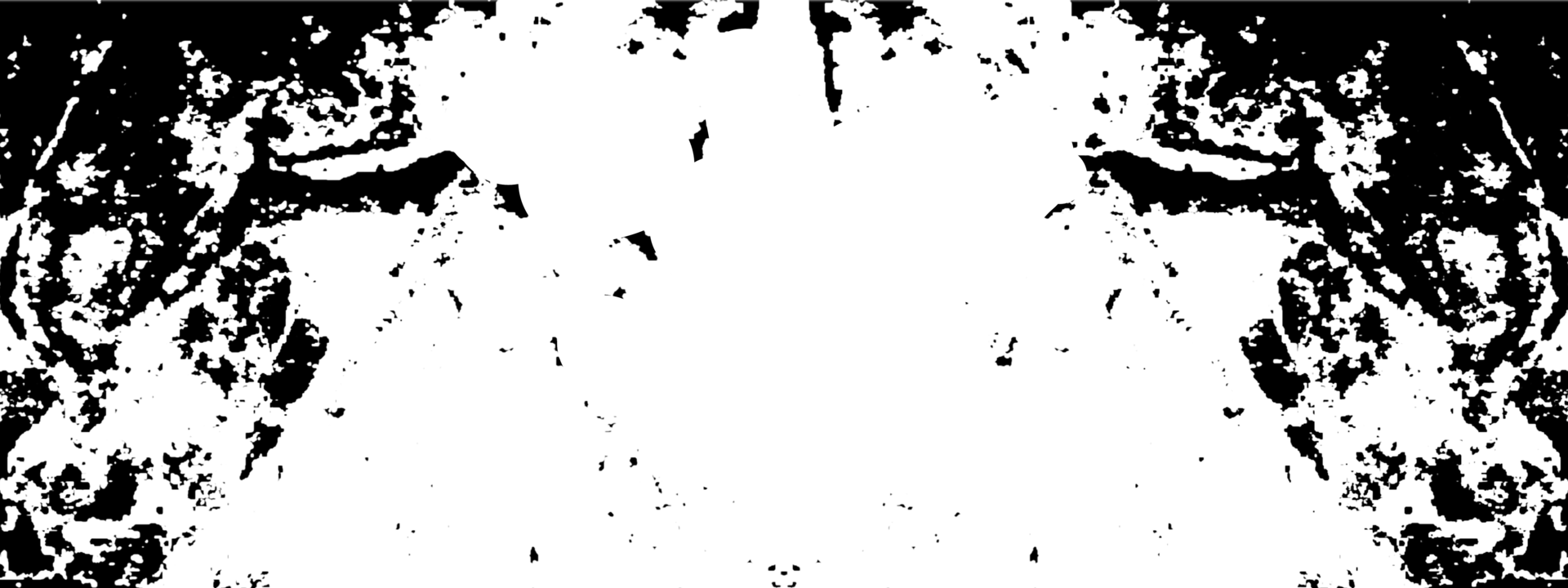 Grungy black ink splat png