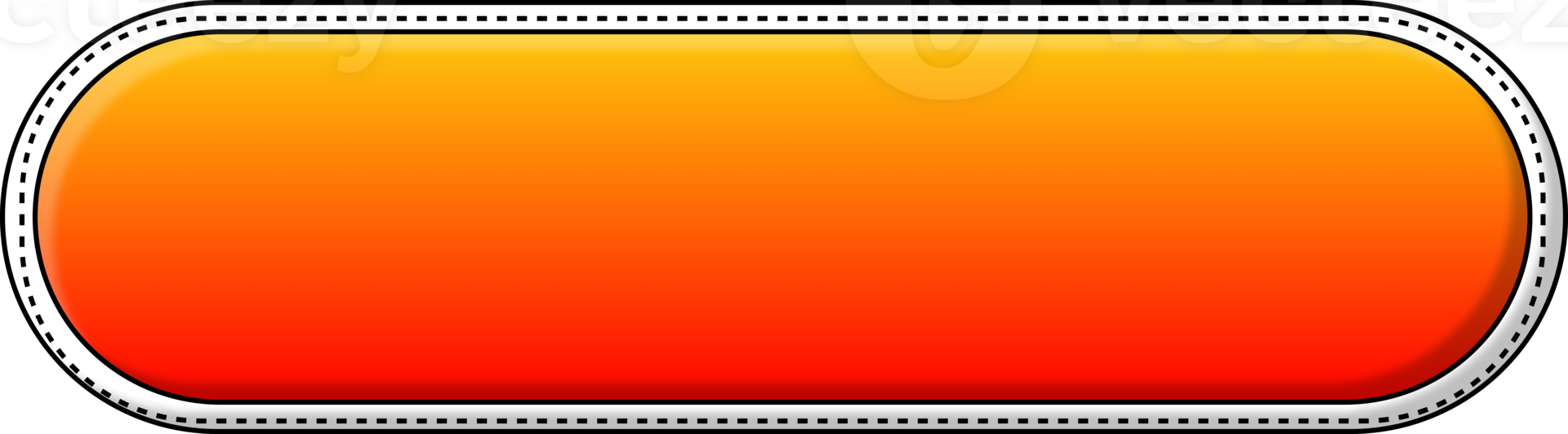 simple square line border dialog title bar design element PNG image with transparent background