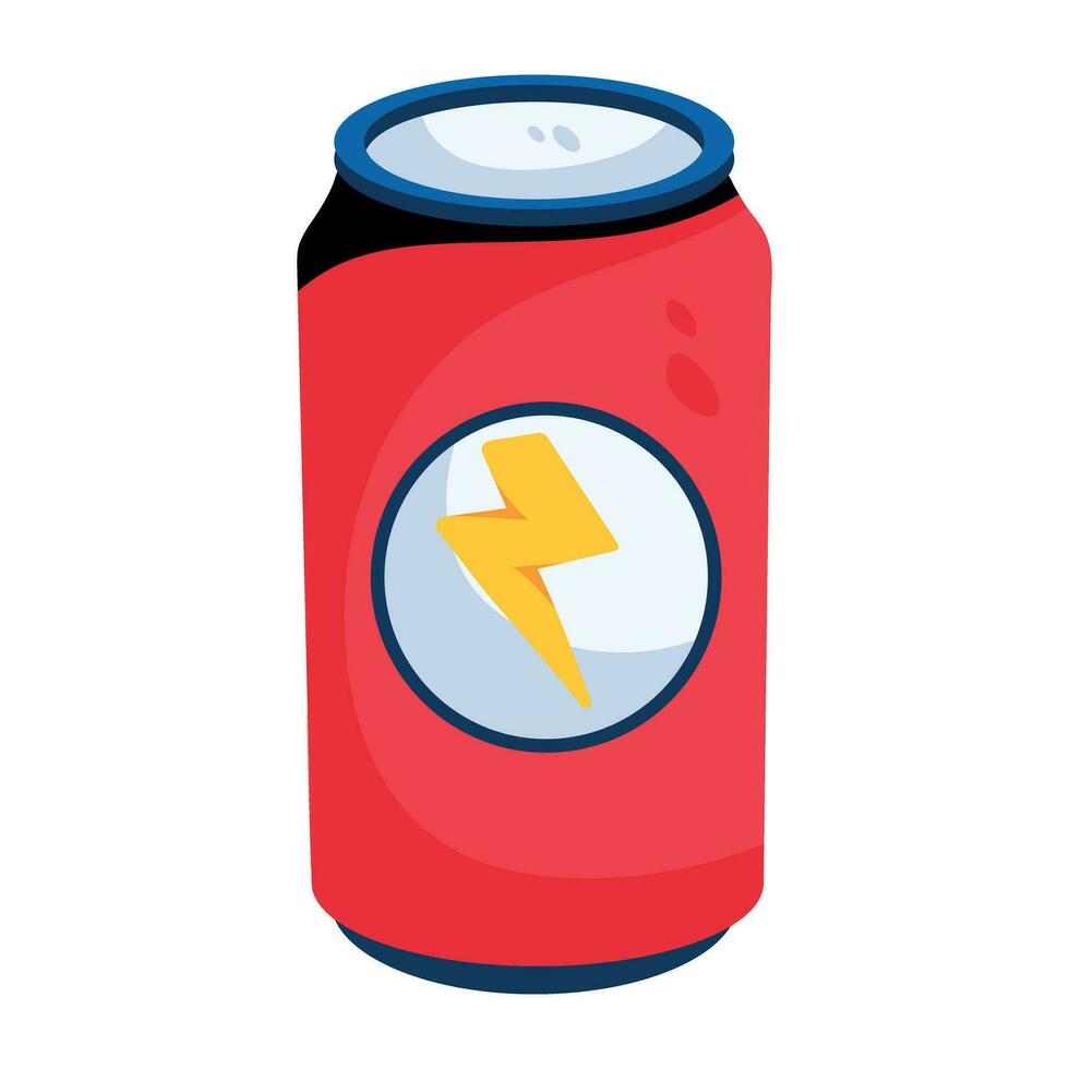 Trendy Energy Drink vector