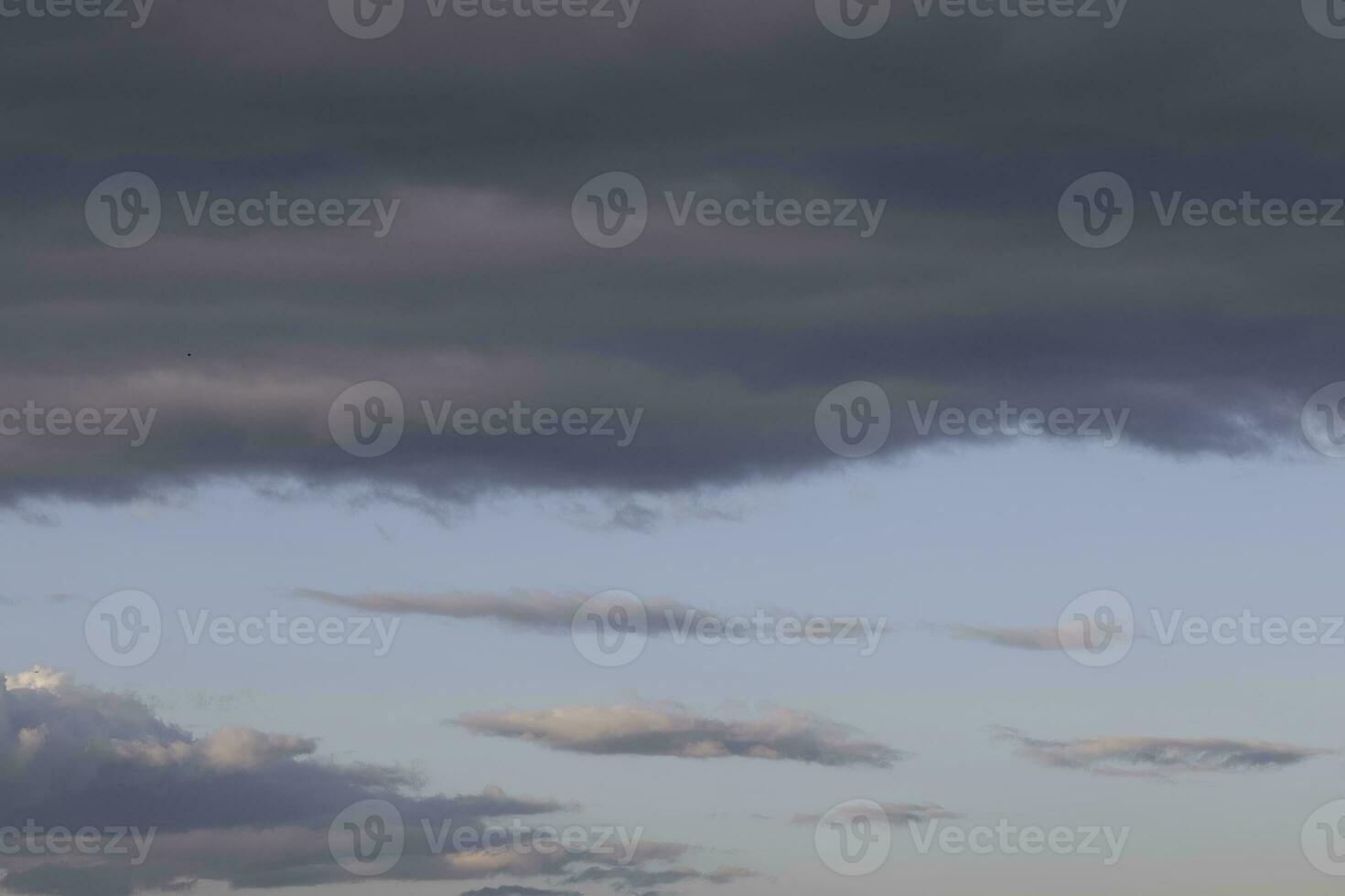Image of dark clouds in the sky photo